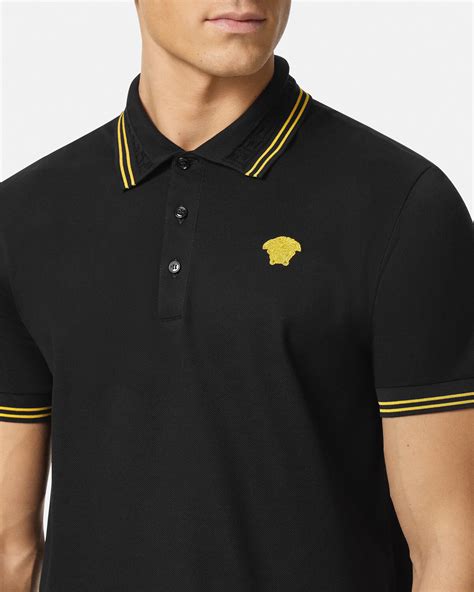 versace medusa polo shirt